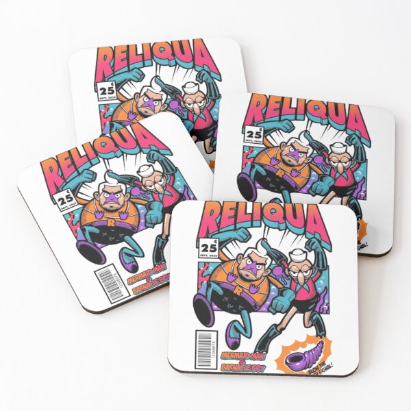 Item preview, Reliqua – Mermaid Man & Barnacle Boy Comic Reimagining designed and sold by WATEKE.