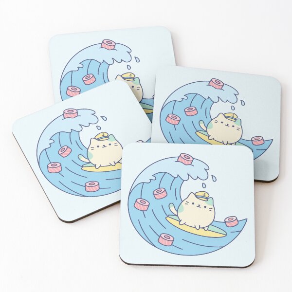 Item preview, My Favorite Sea Is The Puss-Sea Kawaii Cat designed and sold by AnnSign.