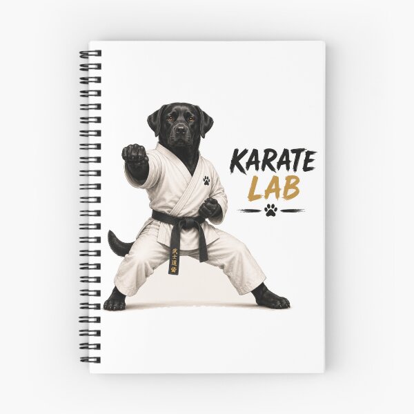 Item preview, Karate Lab – Labrador Black Belt with Style designed and sold by Goodthingstree.
