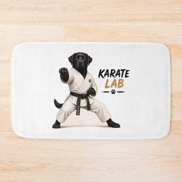 Item preview, Karate Lab – Labrador Black Belt with Style designed and sold by Goodthingstree.