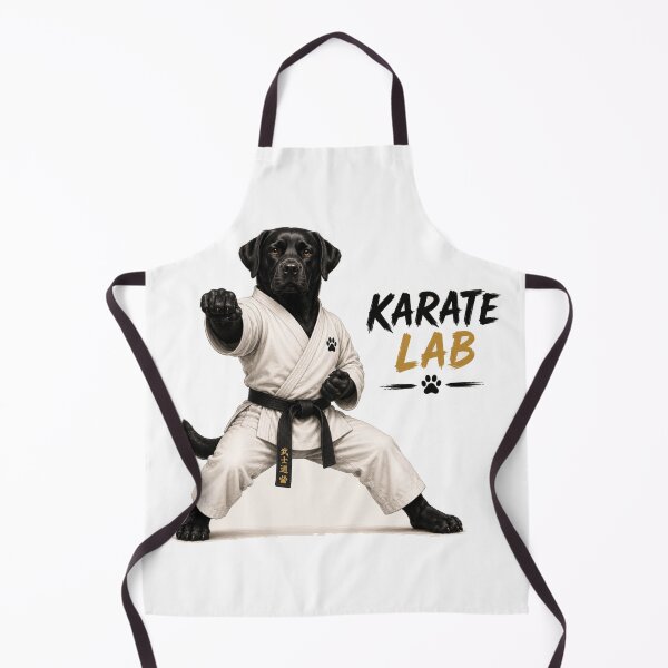 Item preview, Karate Lab – Labrador Black Belt with Style designed and sold by Goodthingstree.
