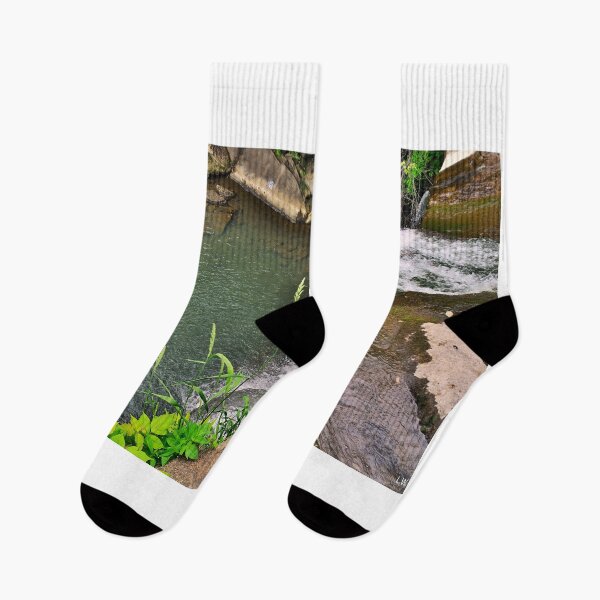 Item preview, Looking Down Buttermilk FallsHomewood Falls Beaver PA designed and sold by LisaWootenPhoto.