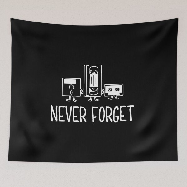Item preview, Never Forget Tape / Cassette / VHS Nostalgia designed and sold by inb4.