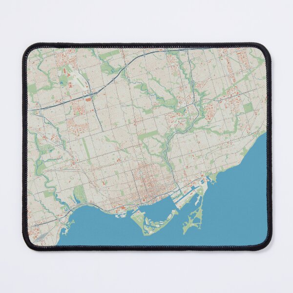 Item preview, Toronto Minimalistic Map Art designed and sold by MapsNerd.