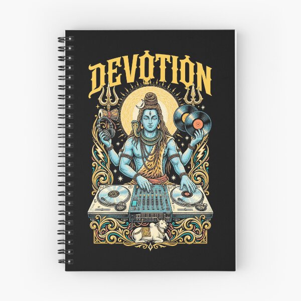 Item preview, DJ Hindu God Shiva Vinyl Record Devotion Club Music designed and sold by GrandeDuc.
