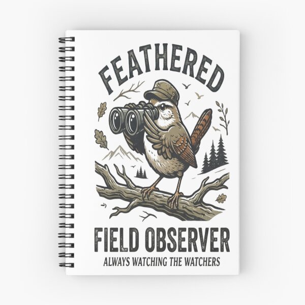 Item preview, Funny Birdwatcher Binoculars Vintage Birding T-Shirt designed and sold by happyshirt27.