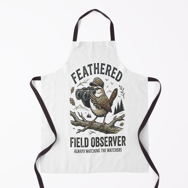 Item preview, Funny Birdwatcher Binoculars Vintage Birding T-Shirt designed and sold by happyshirt27.