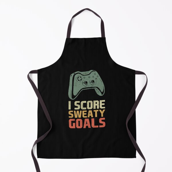 Item preview, I Score Sweaty Goals Typical Gamer White Vintage FC v2 designed and sold by Saad Akchich.