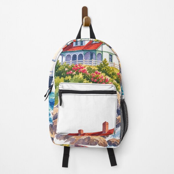 Item preview, Portland Head Light Watercolor designed and sold by saltyhydrangea.