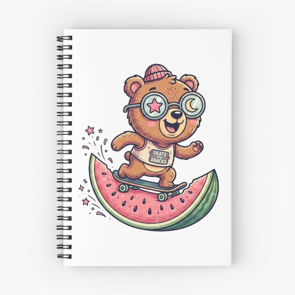 Item preview, The Watermelon Glide Bear designed and sold by nnnememtw.