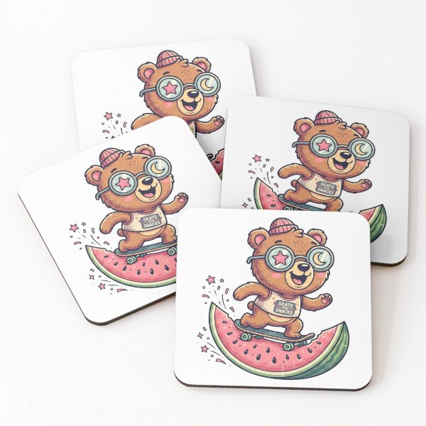 Item preview, The Watermelon Glide Bear designed and sold by nnnememtw.