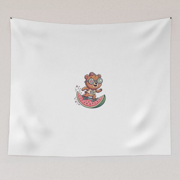 Item preview, The Watermelon Glide Bear designed and sold by nnnememtw.