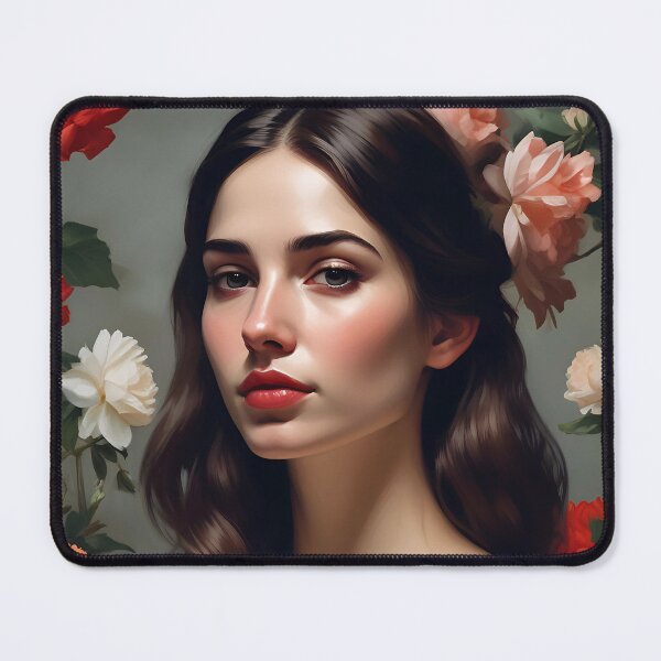 Item preview, Woman with flowers designed and sold by MK26Designs.