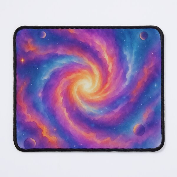 Item preview, Cosmic Watercolor Galaxy – Dreamy Purple Blue Nebula designed and sold by VariusDesigns.