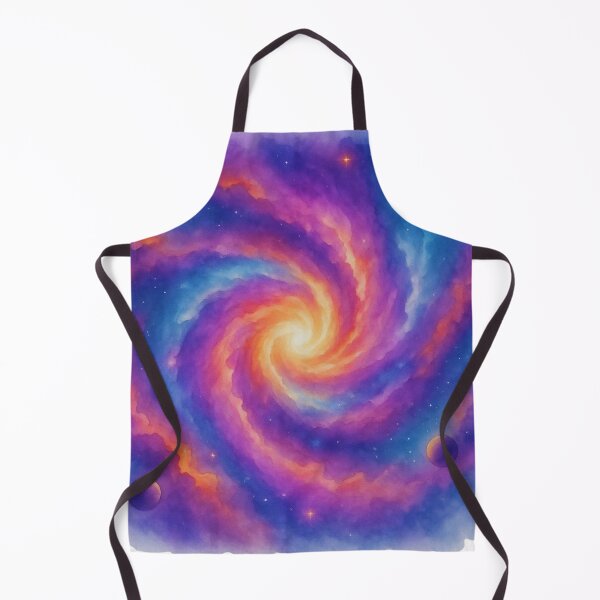 Item preview, Cosmic Watercolor Galaxy – Dreamy Purple Blue Nebula designed and sold by VariusDesigns.