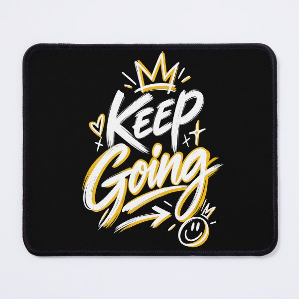 Item preview, Keep Going Motivational Quote Bold Attitude Inspirational Aesthetic Design designed and sold by 1DreamerShop.