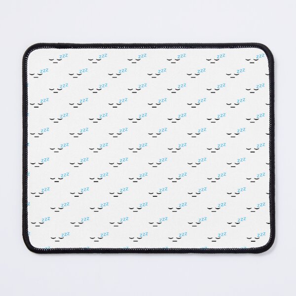 Item preview, Adorable kawaii sleeping face pattern designed and sold by BlushyPrint.