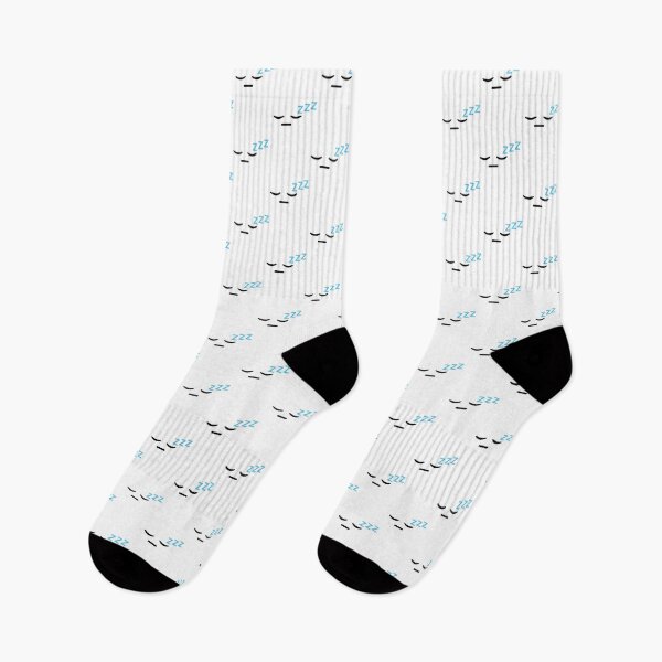 Item preview, Adorable kawaii sleeping face pattern designed and sold by BlushyPrint.