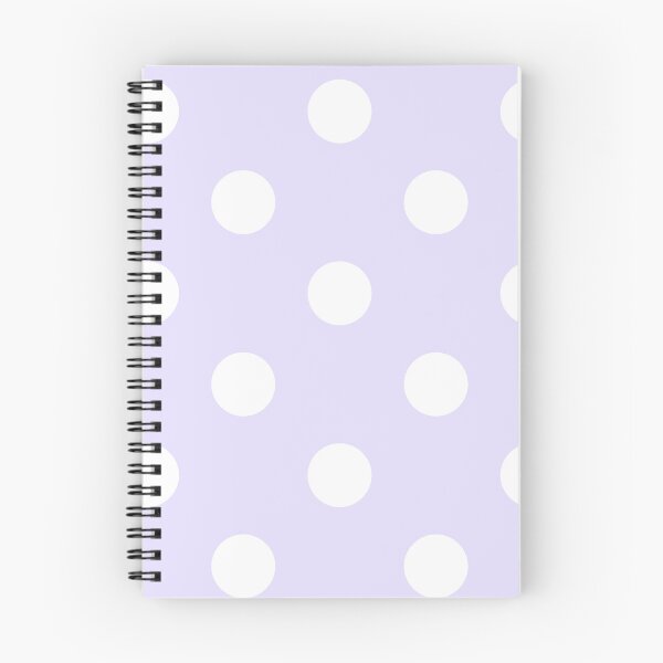 Item preview, Large lavender and white polka dots designed and sold by Nolan6.