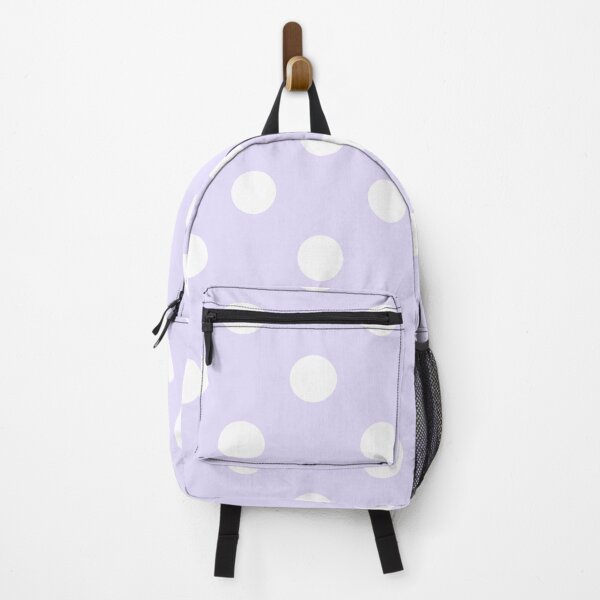 Item preview, Large lavender and white polka dots designed and sold by Nolan6.