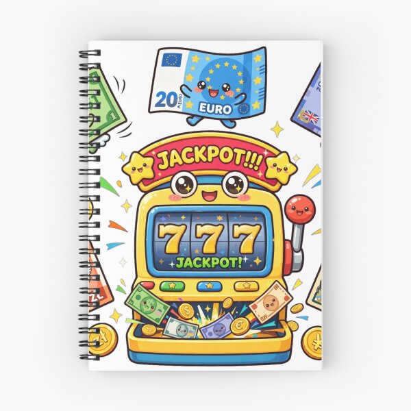 Item preview, Kawaii Jackpot World - Funny Casino Slot Machine With World Currency Money Explosion designed and sold by Surviving Monday Club.
