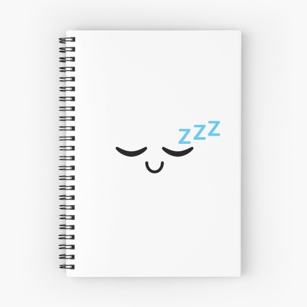 Item preview, Cute kawaii smiling sleeping face designed and sold by BlushyPrint.