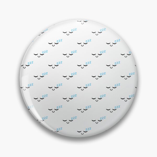 Item preview, Cute kawaii smiling sleeping face pattern designed and sold by BlushyPrint.