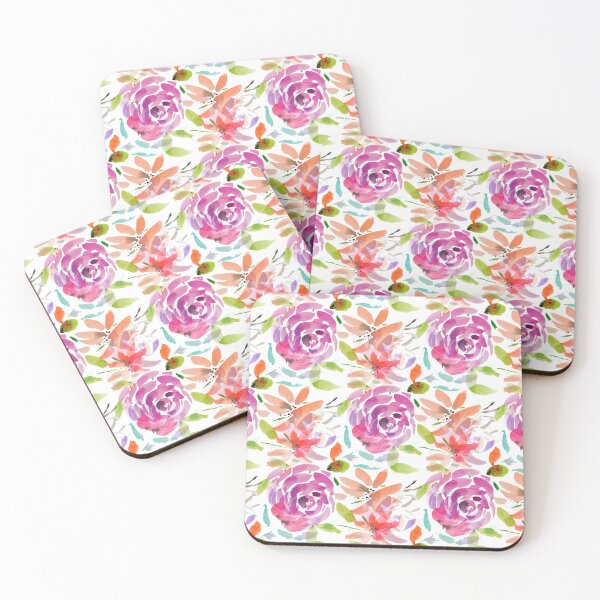 Item preview, Flower Burst Purples and Oranges designed and sold by shannondoucette.