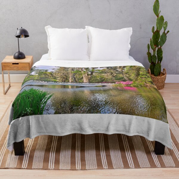Item preview, Tranquil Magnolia Plantation Garden Bridge designed and sold by LisaWootenPhoto.