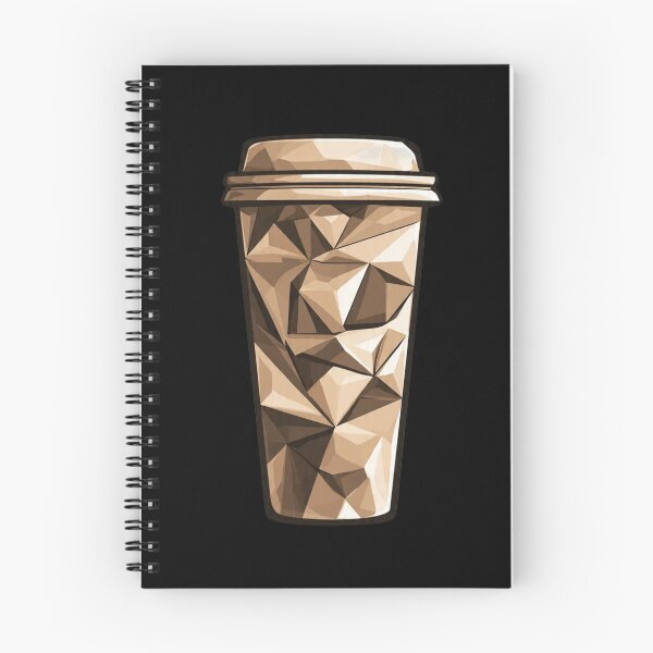 Item preview, Low Poly Coffee Cup – Geometric To-Go Cup & Café Vibe Design designed and sold by GeoBeast.