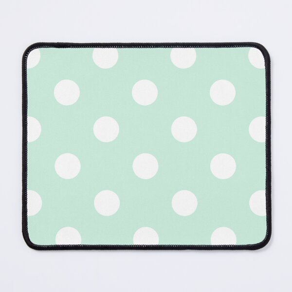 Item preview, Large mint green and white polka dots designed and sold by Nolan6.
