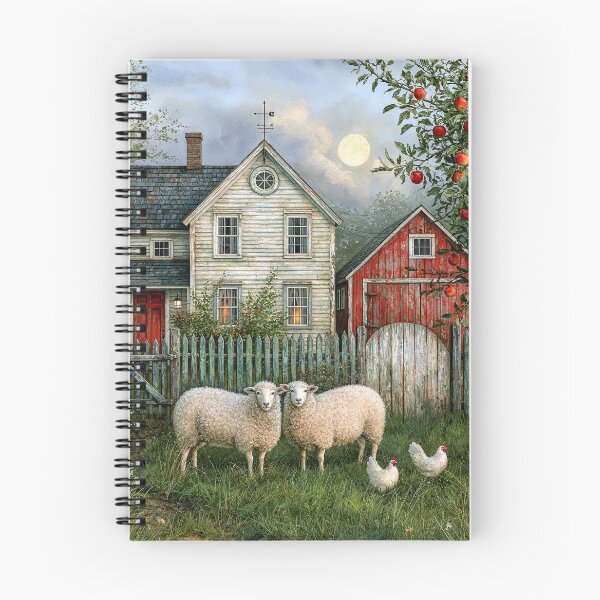 Item preview, Charming Countryside Farmhouse  designed and sold by Blue Horse Photo Magic.