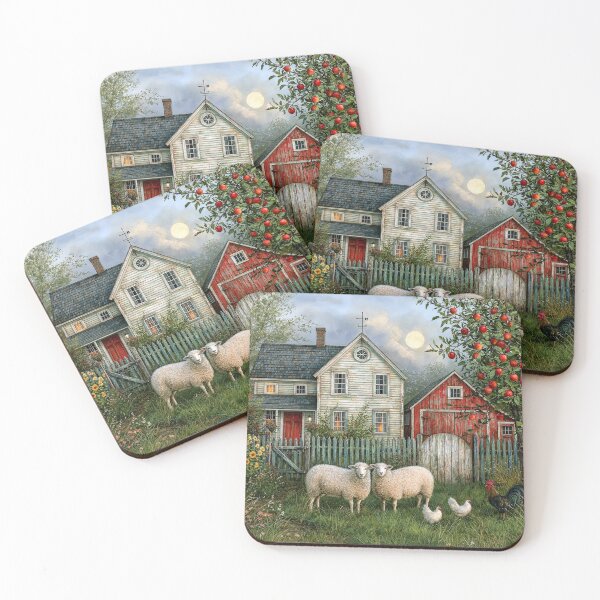 Item preview, Charming Countryside Farmhouse  designed and sold by Blue Horse Photo Magic.