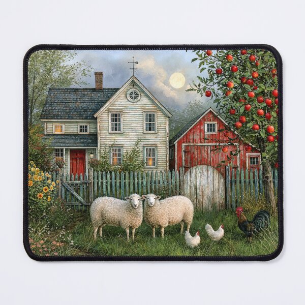 Item preview, Charming Countryside Farmhouse  designed and sold by Blue Horse Photo Magic.