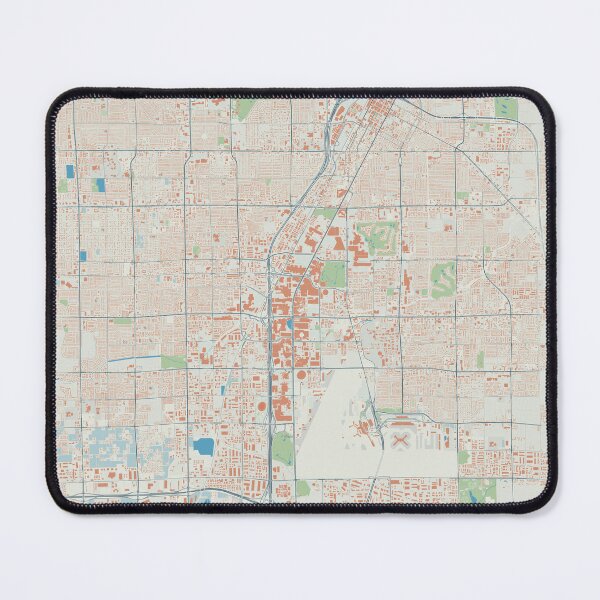Item preview, Las Vegas Minimalistic Map Art designed and sold by MapsNerd.