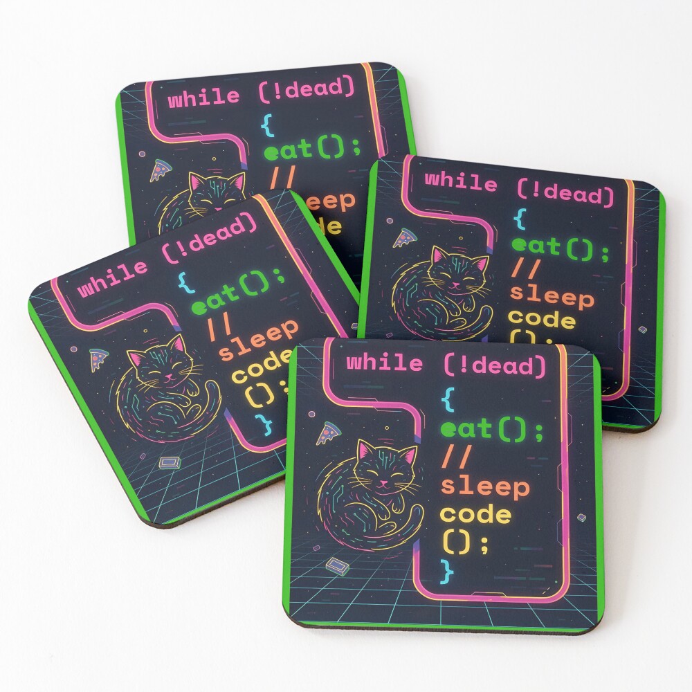 Item preview, Coasters (Set of 4) designed and sold by catilinwhite.