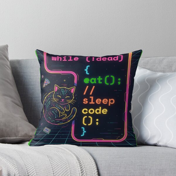 Item preview, While Loop Coding Logic Eat Sleep Code designed and sold by catilinwhite.