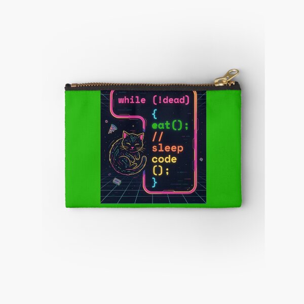 Item preview, While Loop Coding Logic Eat Sleep Code designed and sold by catilinwhite.