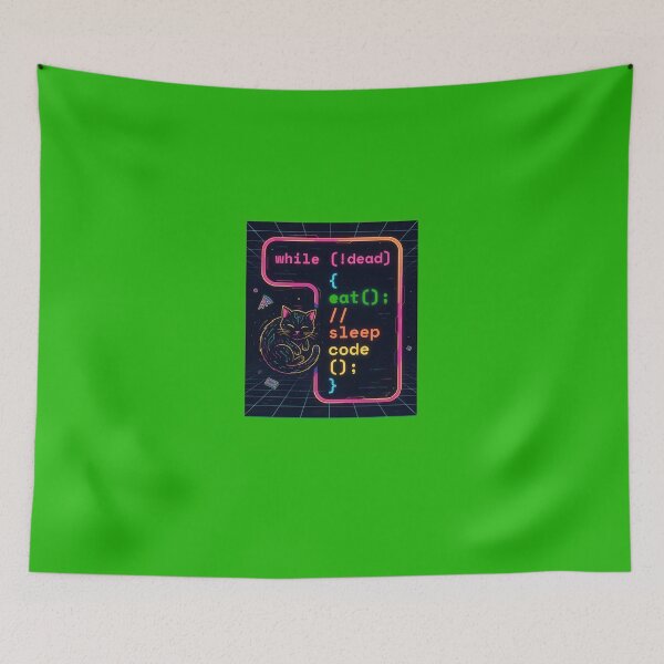 Item preview, While Loop Coding Logic Eat Sleep Code designed and sold by catilinwhite.