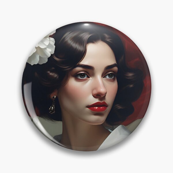 Item preview, Woman with flowers designed and sold by MK26Designs.