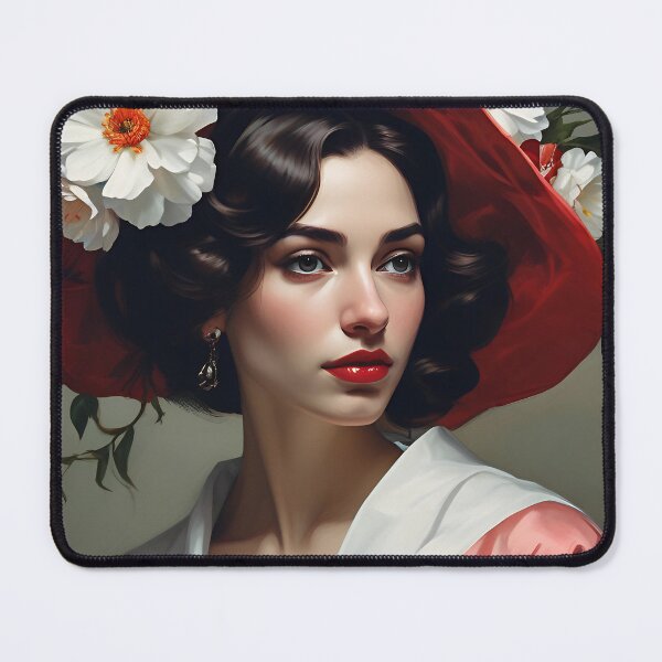 Item preview, Woman with flowers designed and sold by MK26Designs.