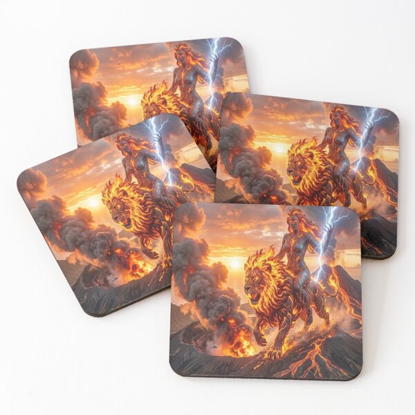 Item preview, Pele, volcano goddess designed and sold by GAWPAWshop.