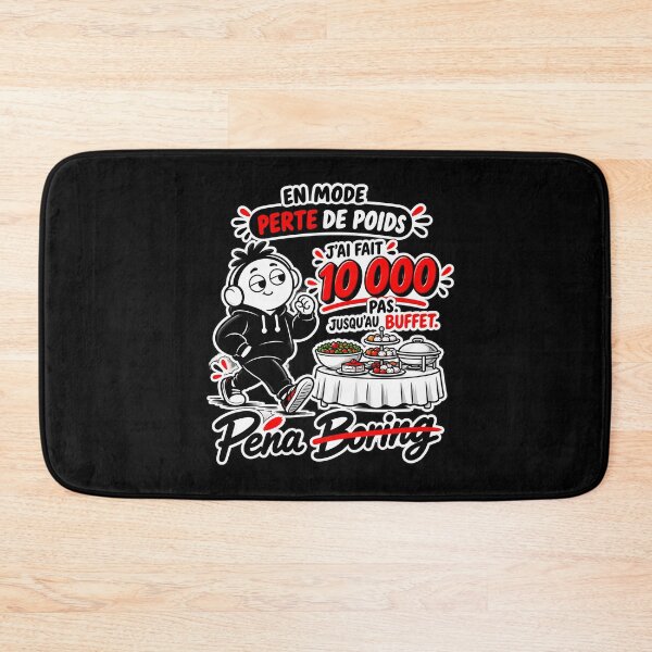 Item preview, Funny Weight Loss T-shirt – 10,000 Steps to the Buffet designed and sold by J-Impression.
