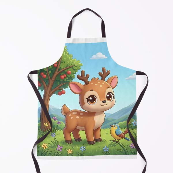 Item preview, Cute Baby Deer in Beautiful Summer designed and sold by Pim-Crystal.