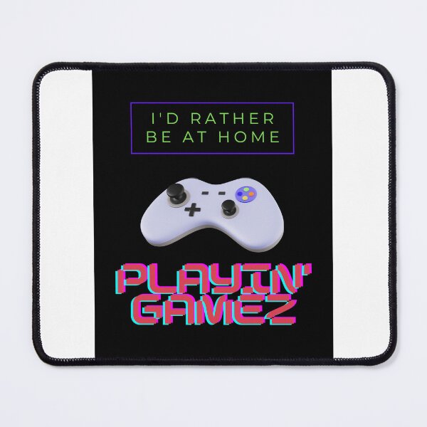 Item preview, I'D RATHER BE AT HOME designed and sold by MarsLewan.