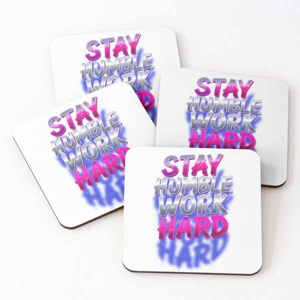 Item preview, Stay Humble Work Hard Chrome designed and sold by crazymetalhead.