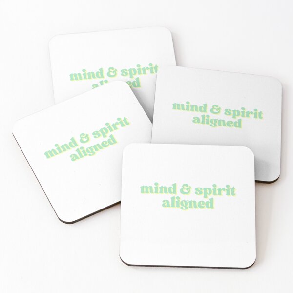 Item preview, mind & spirit aligned | mint designed and sold by dollhouseclub.