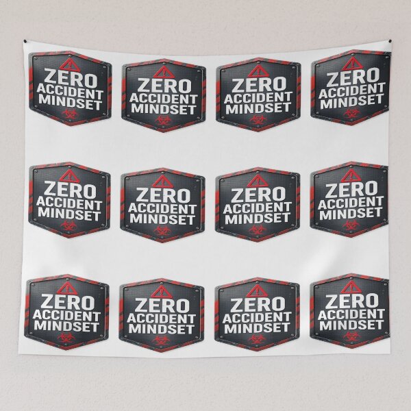 Item preview, ZERO ACCIDENTE MINDSET designed and sold by safetygearpro.
