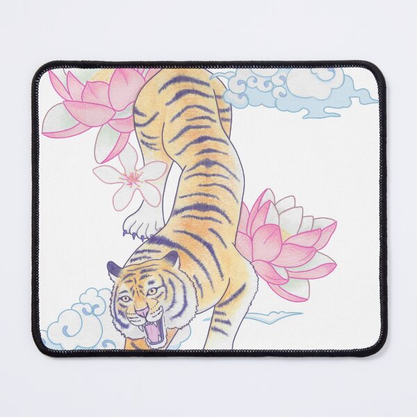 Item preview, Watercolor Japanese Tiger designed and sold by Marty-Marie.