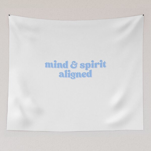 Item preview, mind & spirit aligned | baby blue designed and sold by dollhouseclub.
